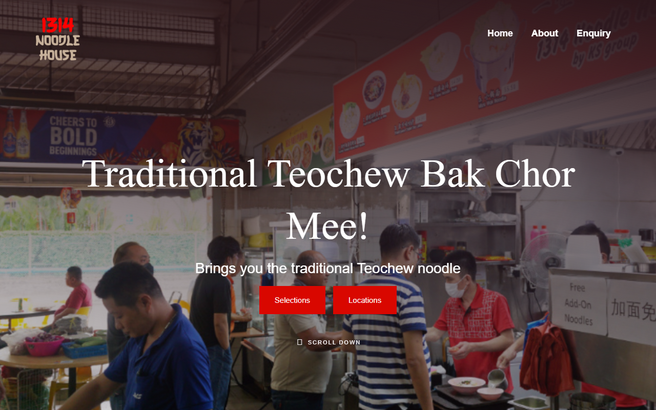 1314noodlehouse.com screenshot