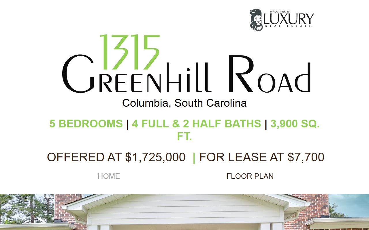 1315greenhill.com screenshot