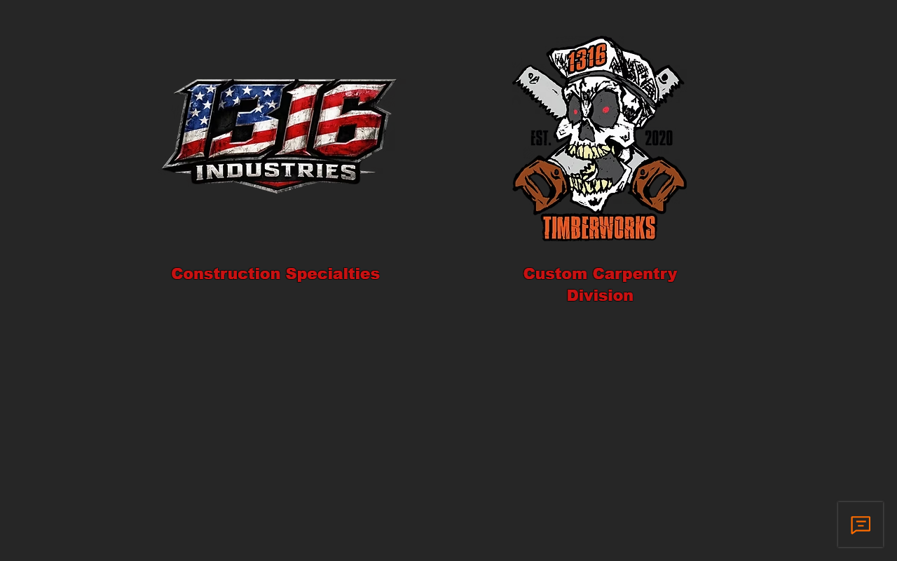 1316timberworks.com screenshot