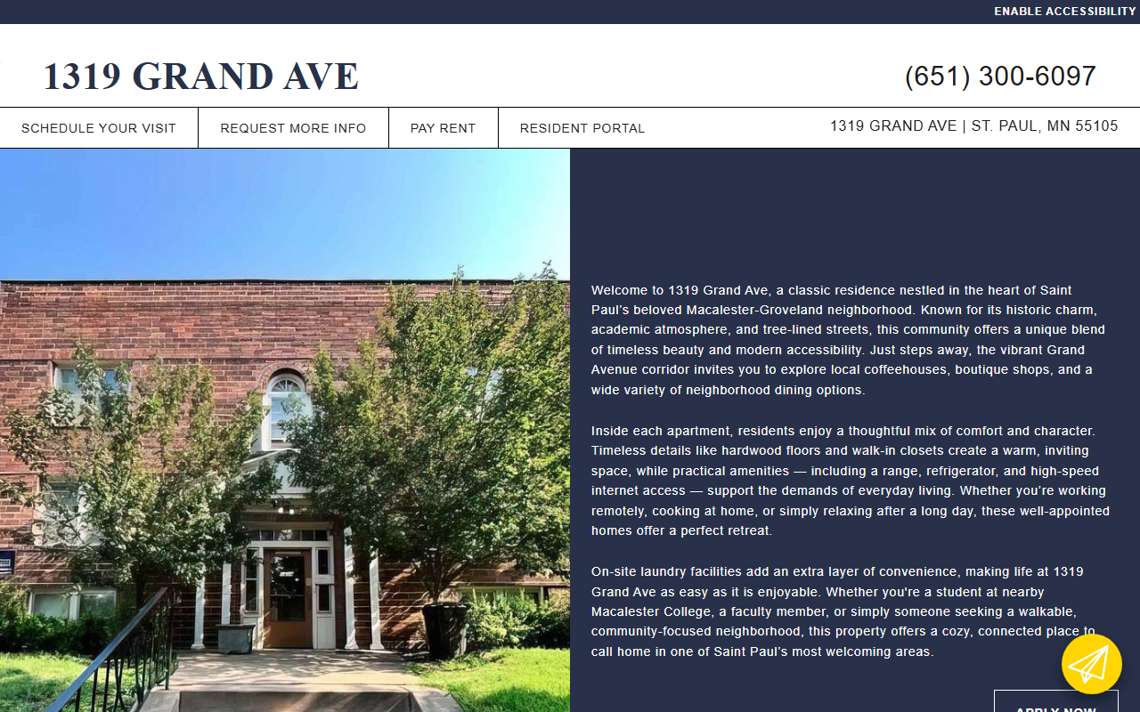 1319grandave.com screenshot
