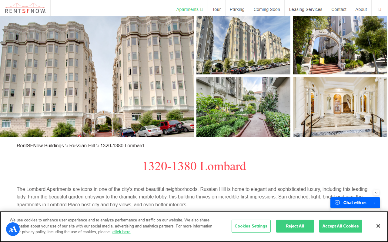 1320lombard.com screenshot
