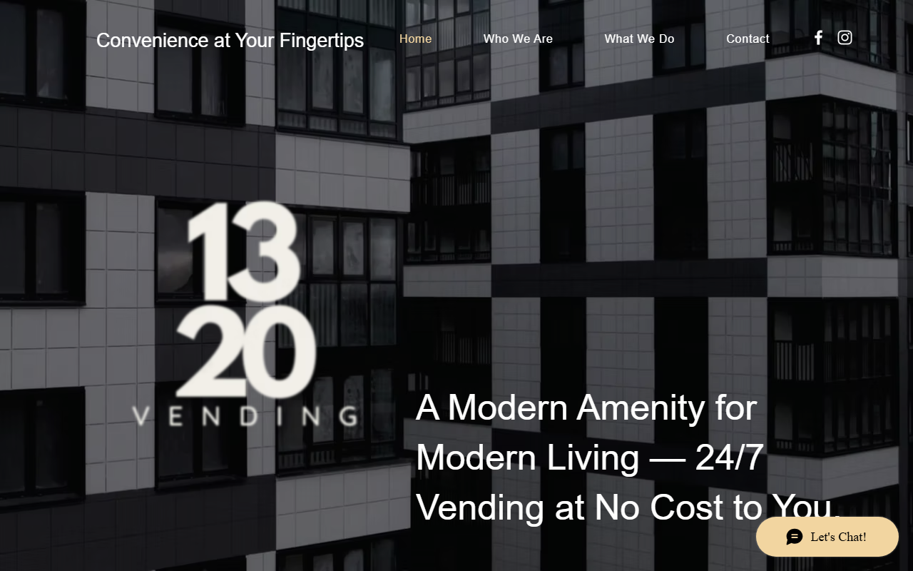 1320vending.com screenshot