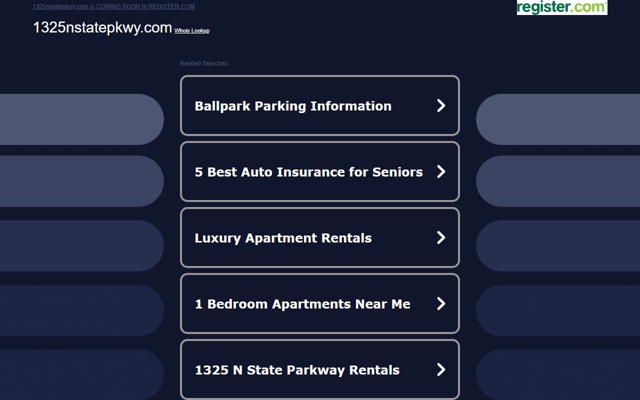 1325nstatepkwy.com screenshot