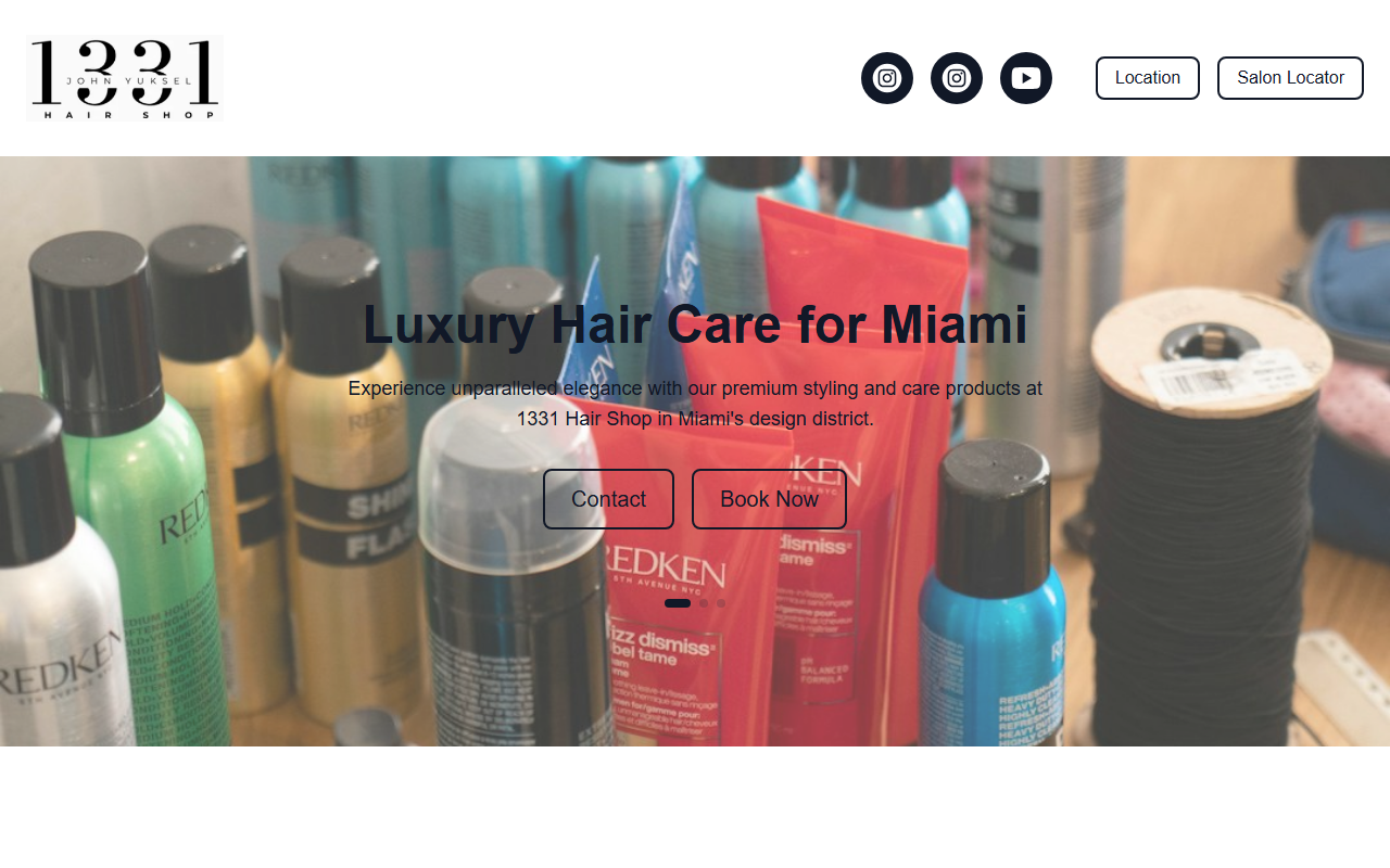1331hairshop.com screenshot