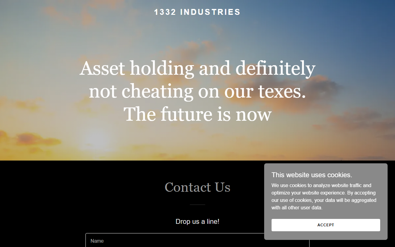1332industries.com screenshot
