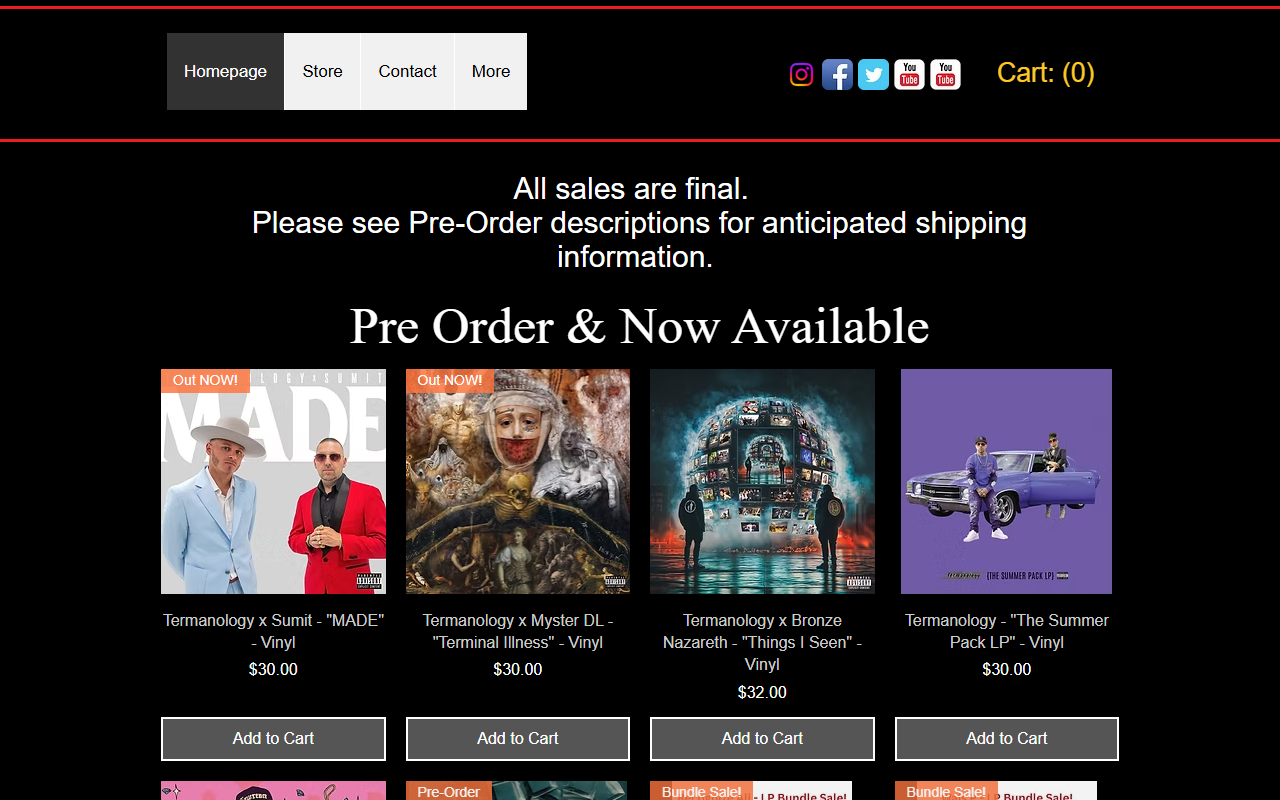 1332records.com screenshot