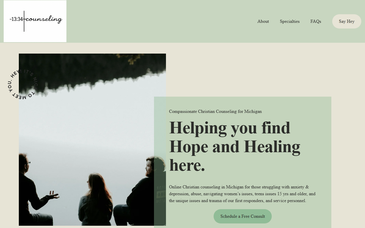 1334counseling.com screenshot