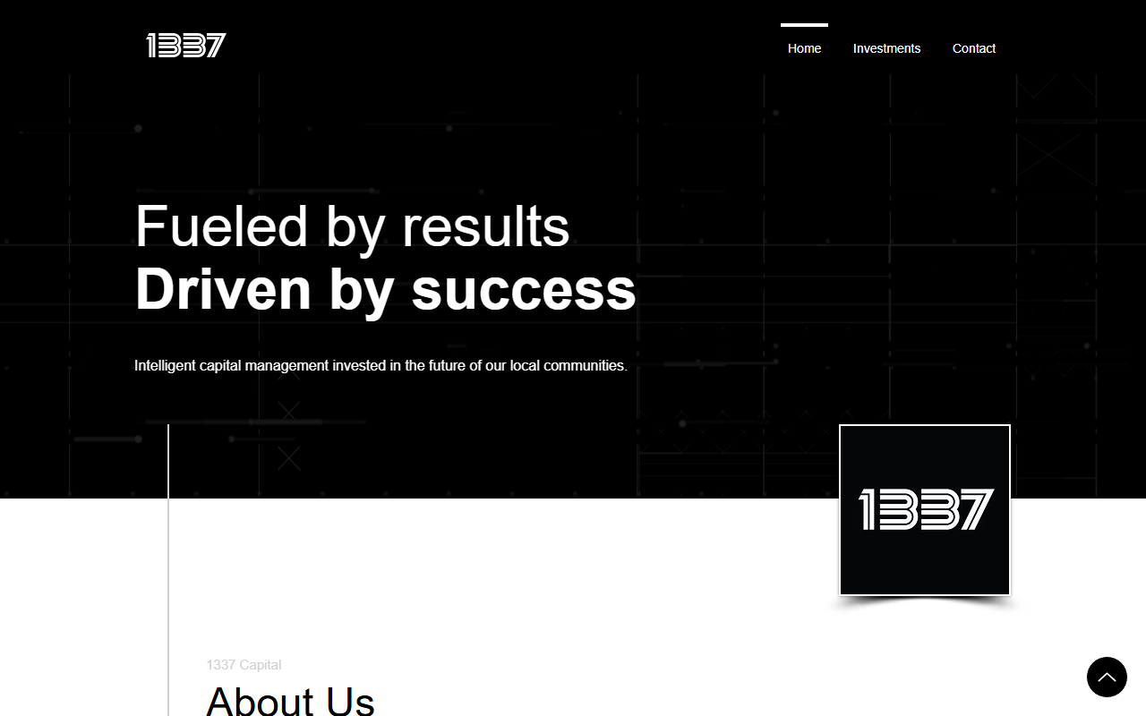 1337capital.com screenshot