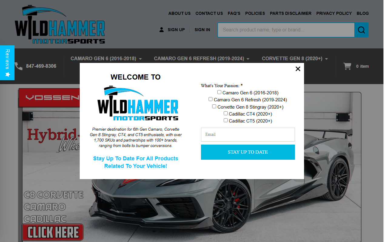 1337exhausts.com screenshot