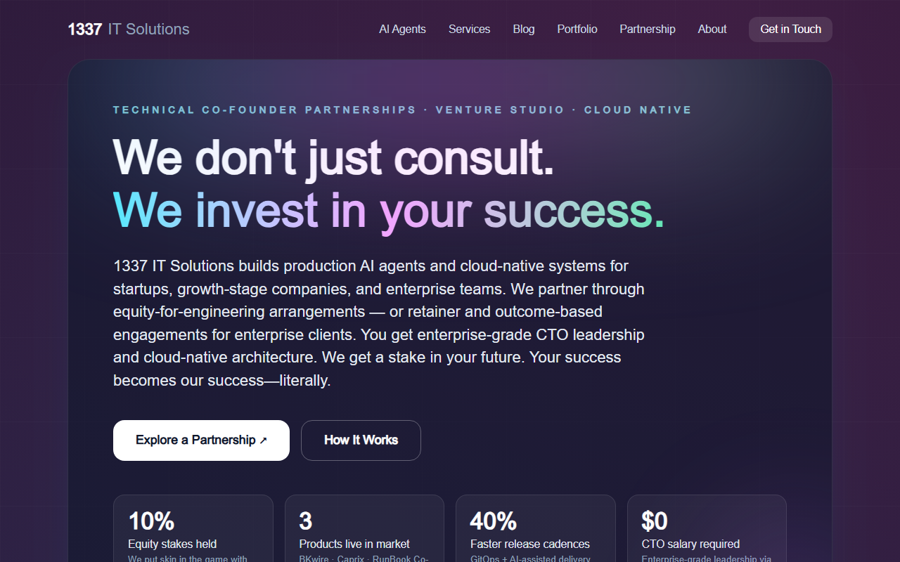 1337itsolutions.com screenshot