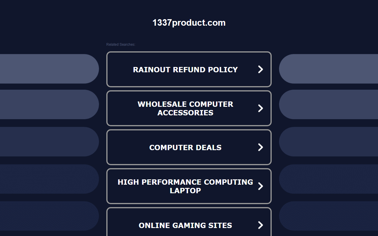 1337product.com screenshot