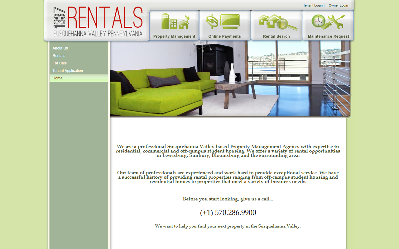 1337rentals.com screenshot