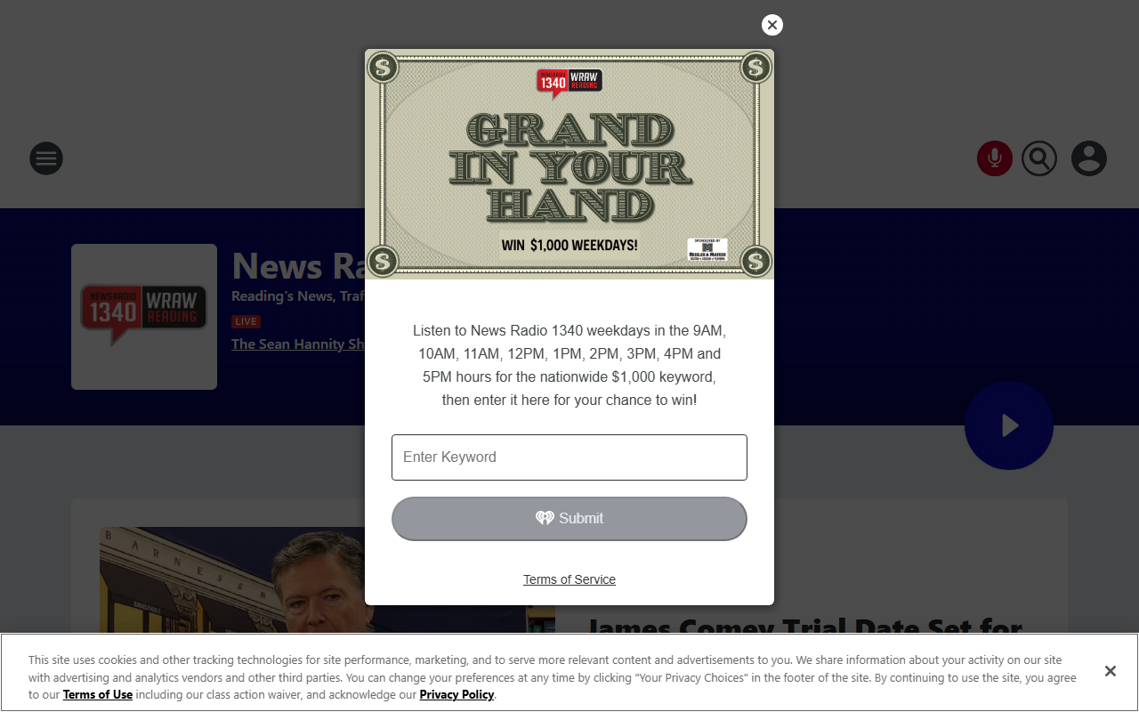 1340trueoldies.com screenshot