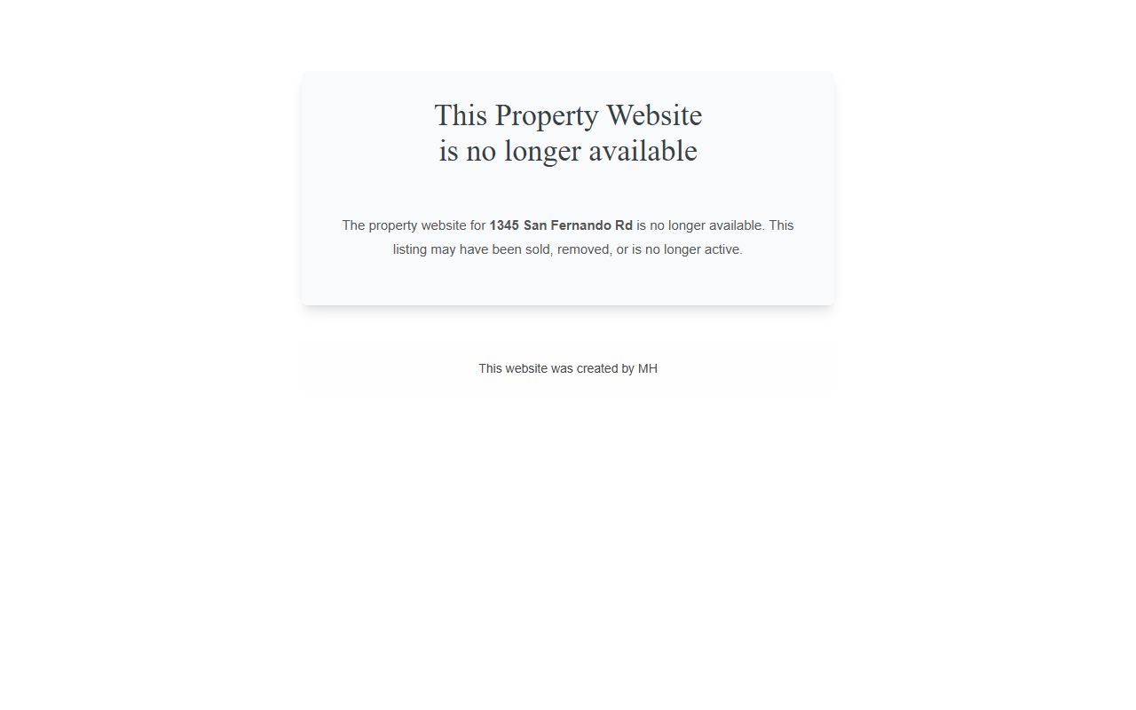 1345sanfernando.com screenshot