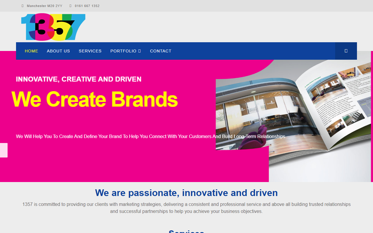1357creative.com screenshot