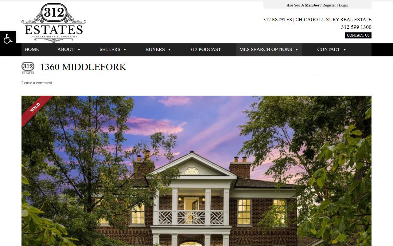 1360middlefork.com screenshot