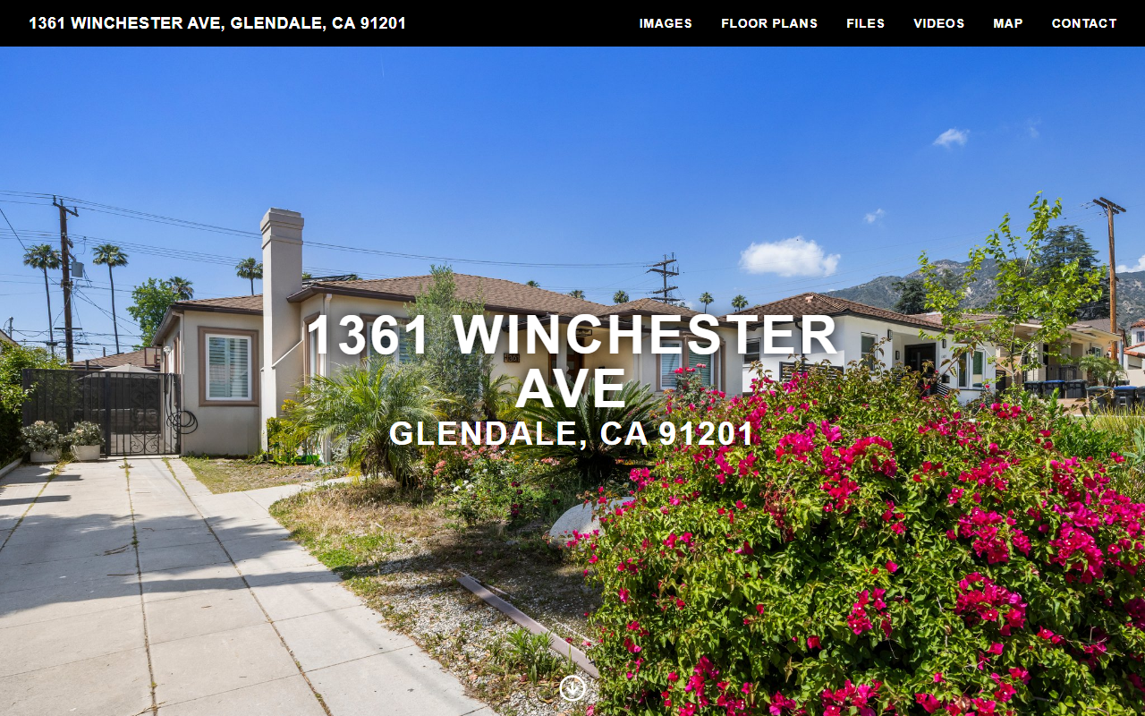1361winchester.com screenshot