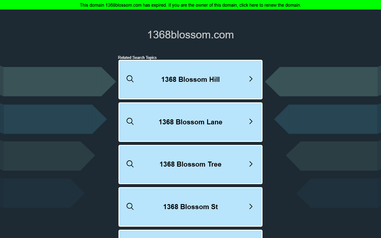 1368blossom.com screenshot