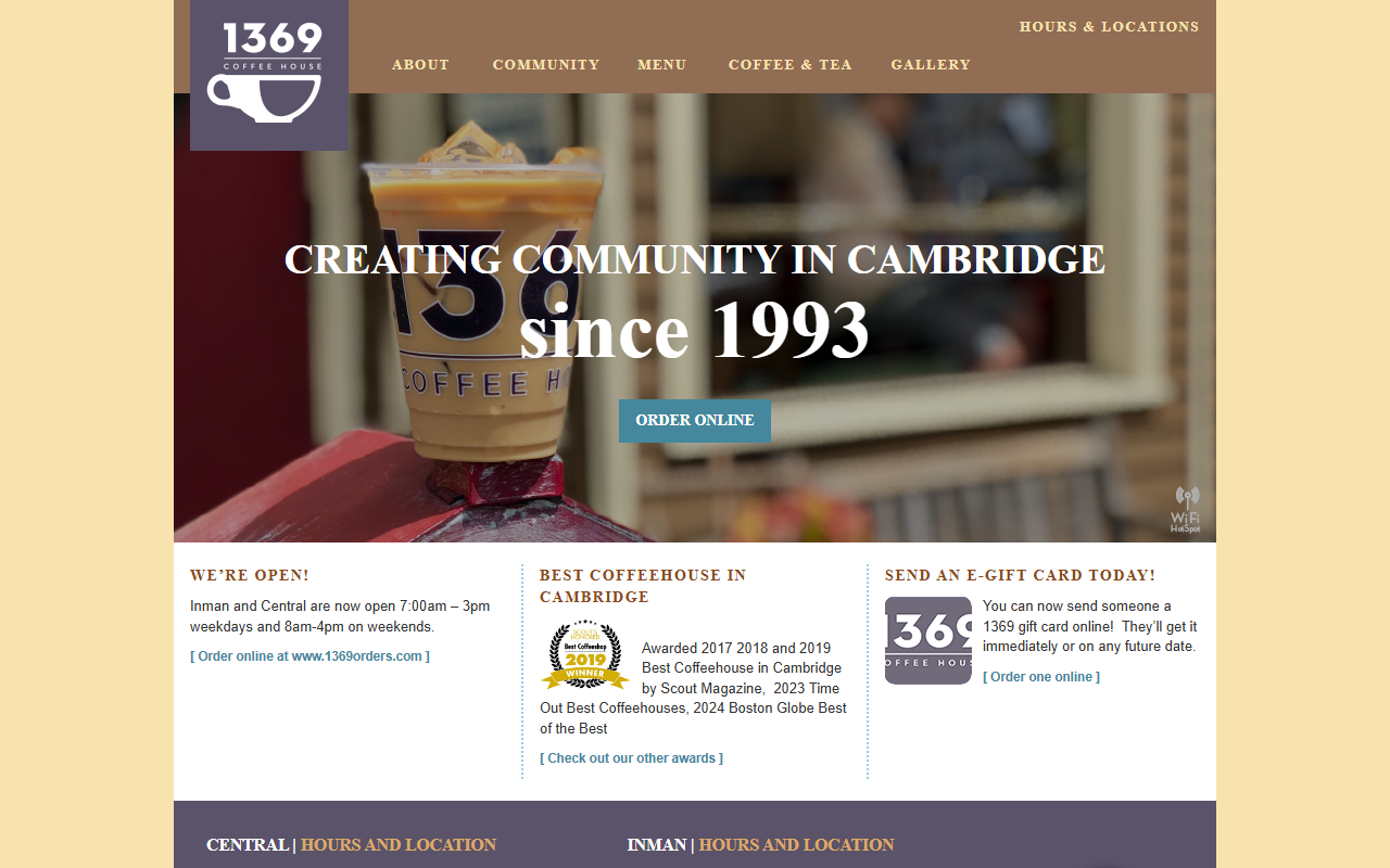 1369coffeehouse.com screenshot