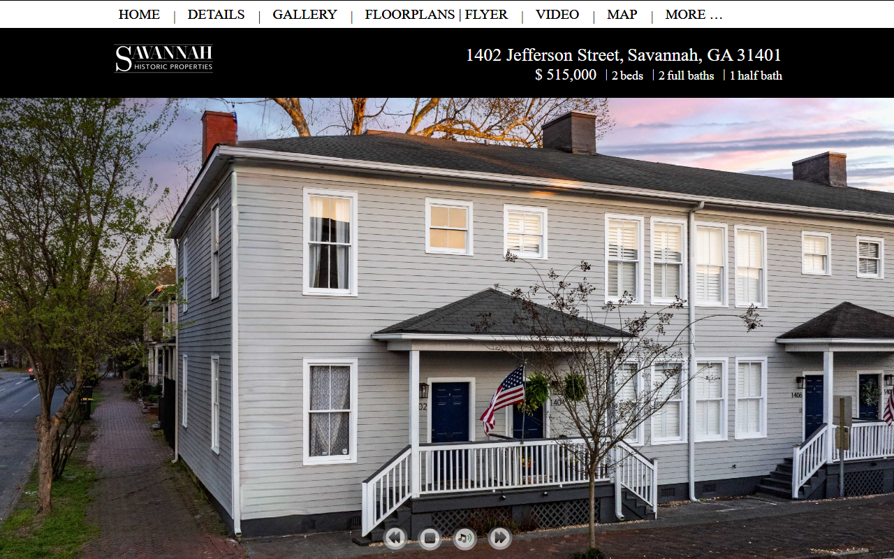 1402jefferson.com screenshot