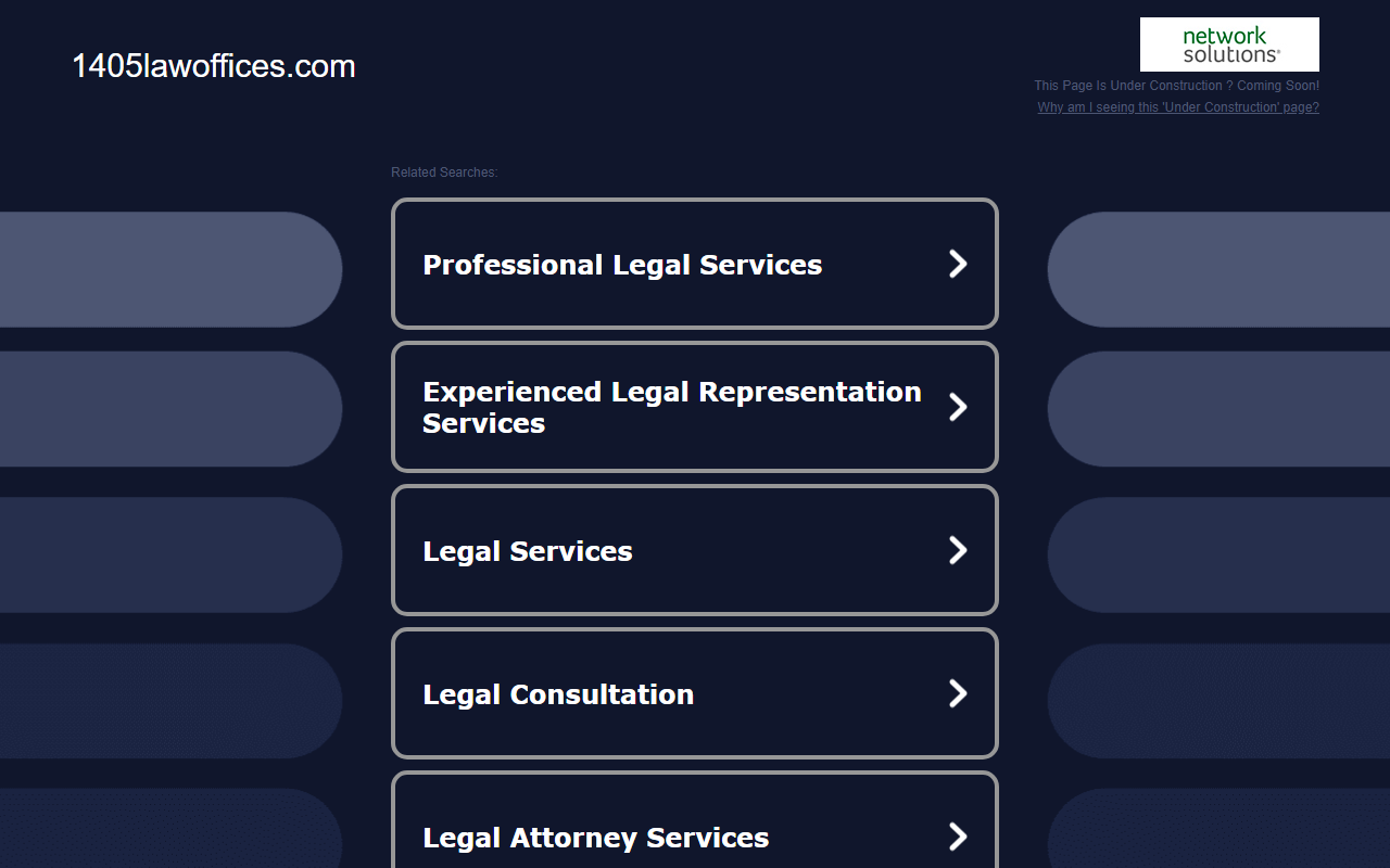 1405lawoffices.com screenshot