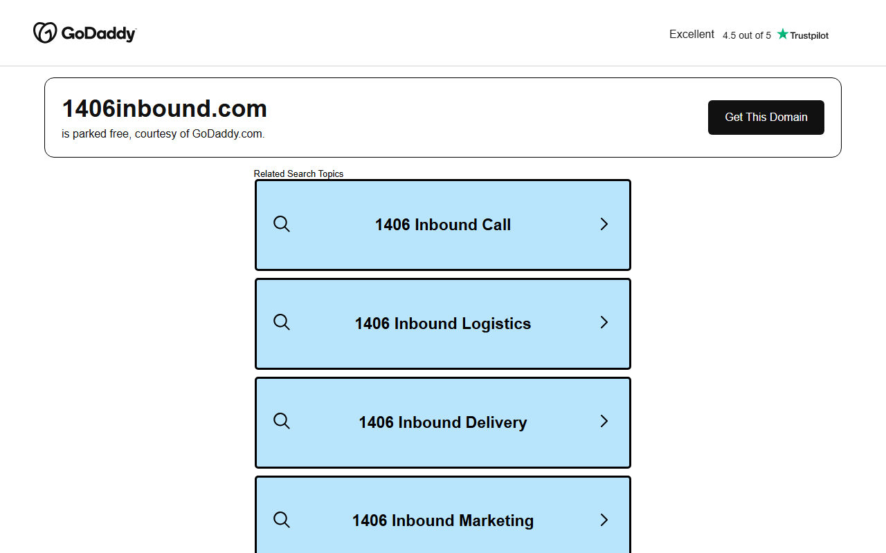 1406inbound.com screenshot