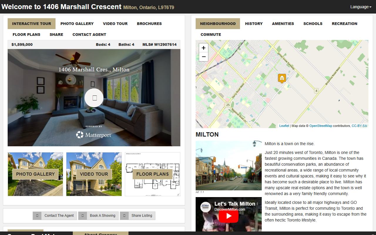1406marshall.com screenshot