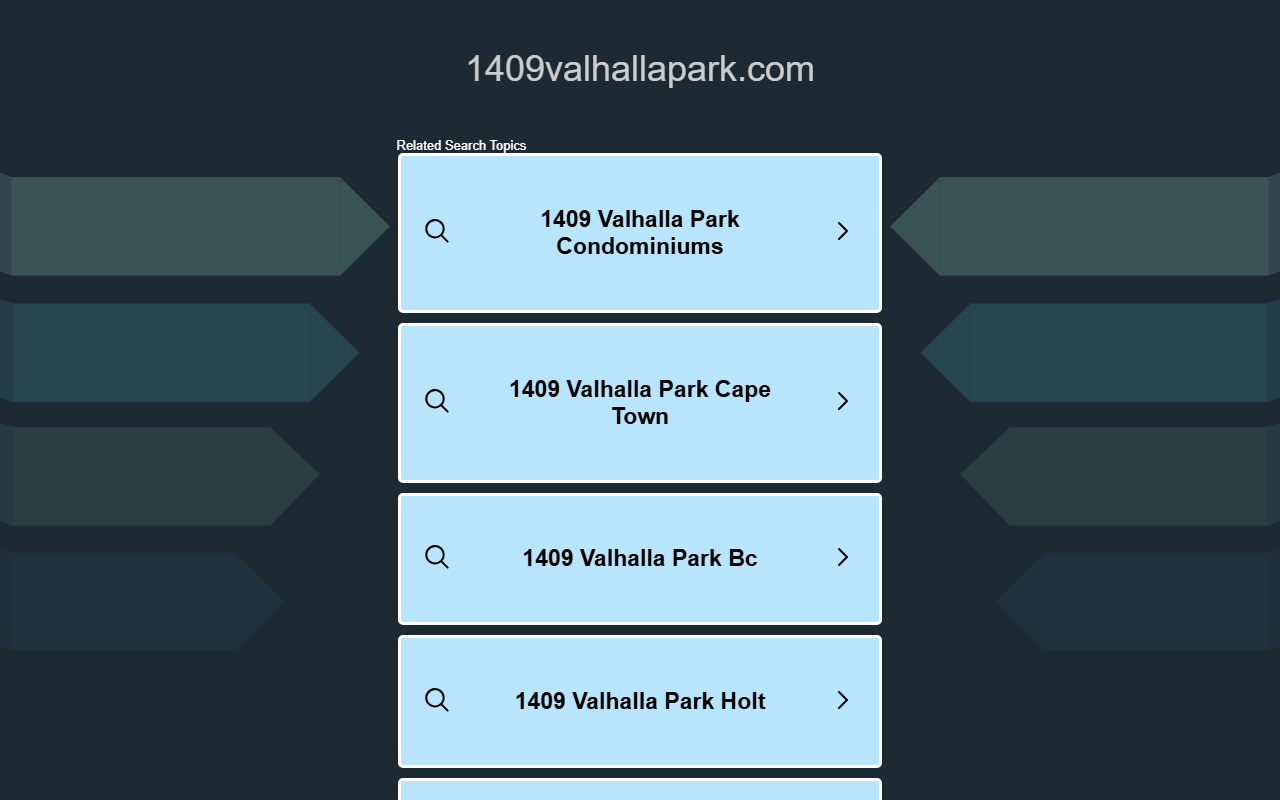 1409valhallapark.com screenshot