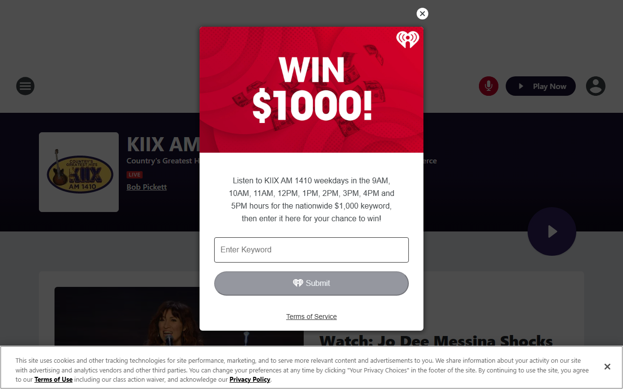 1410thezone.com screenshot