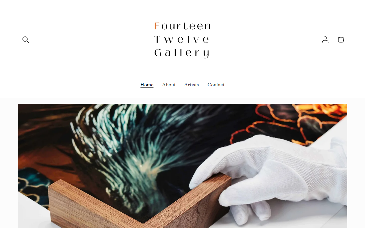 1412gallery.com screenshot