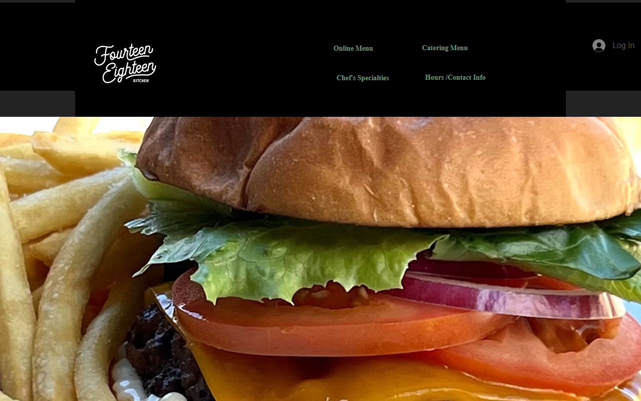 1418kitchen.com screenshot
