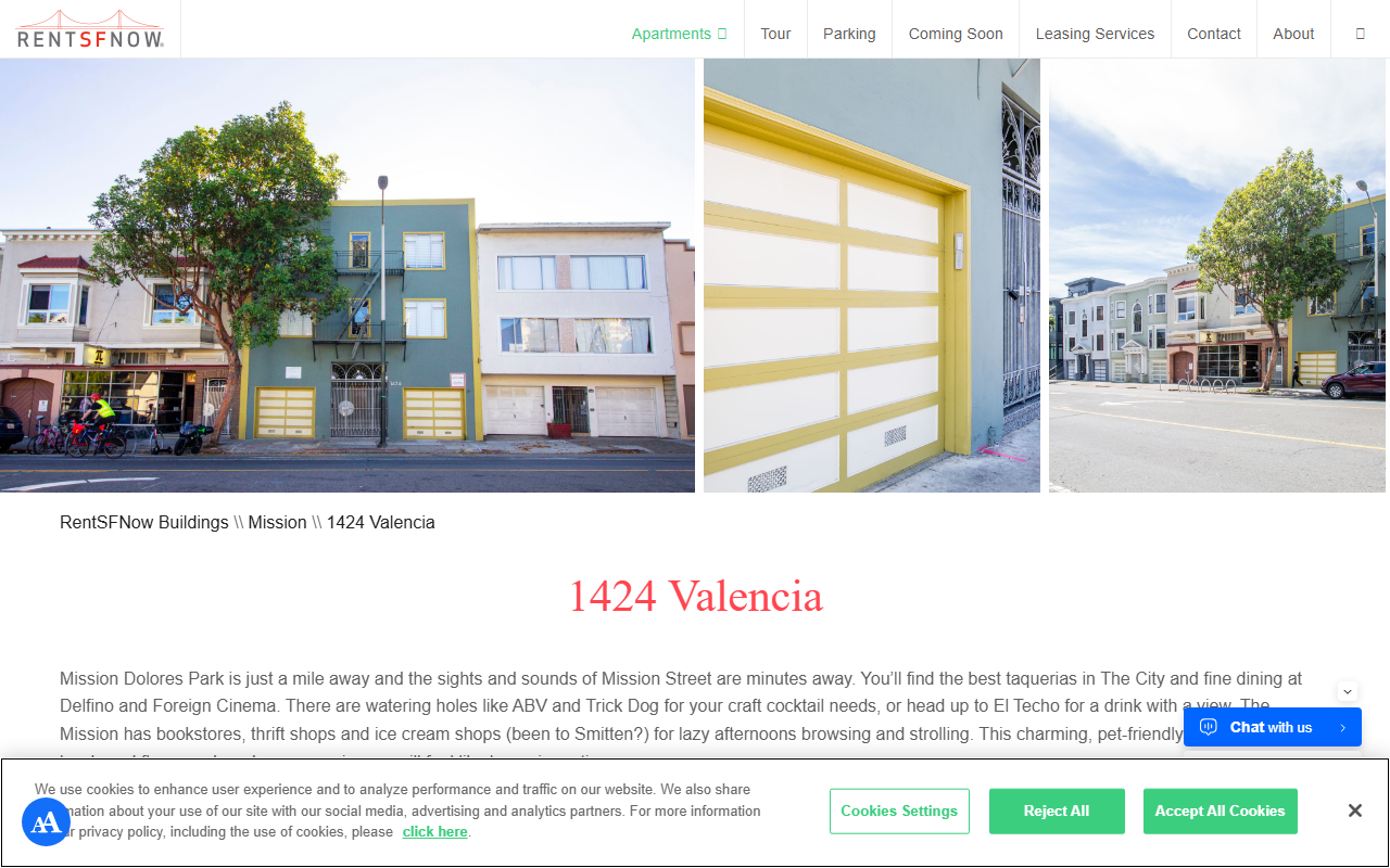 1424valencia.com screenshot