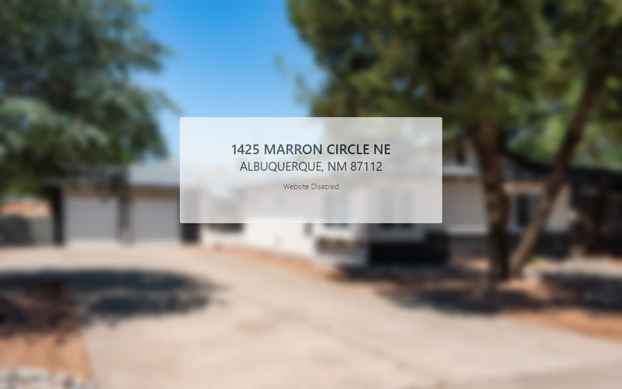 1425marroncircle.com screenshot