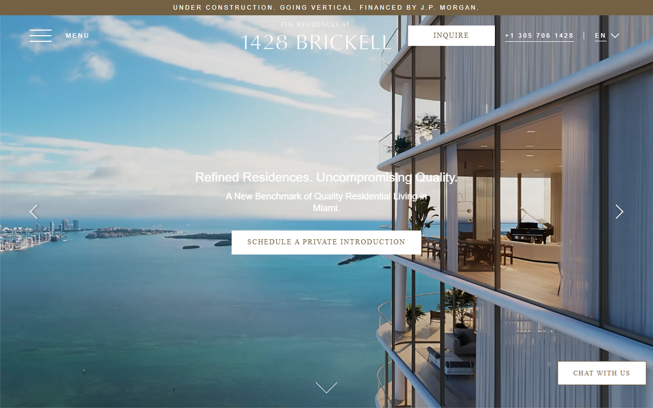 1428-brickell.com screenshot