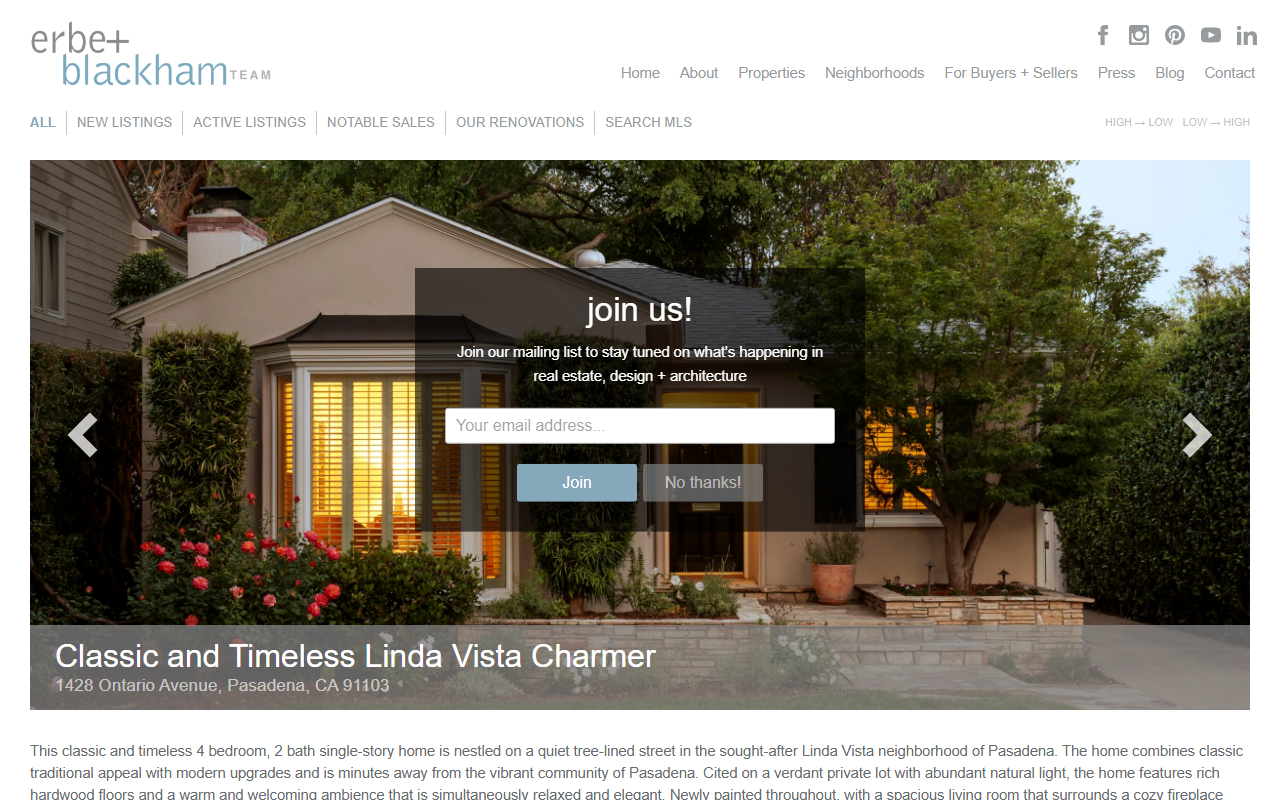 1428ontario.com screenshot