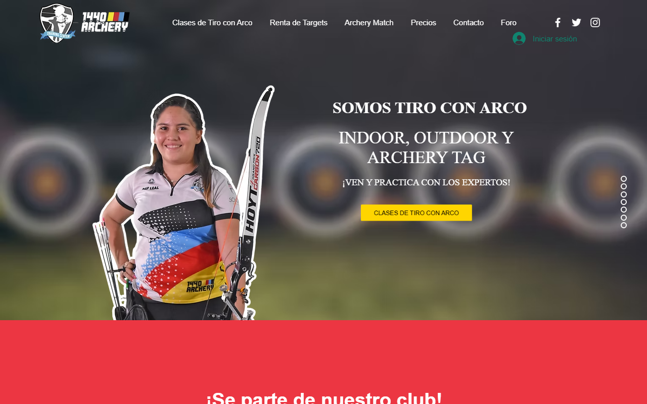 1440archery.com screenshot