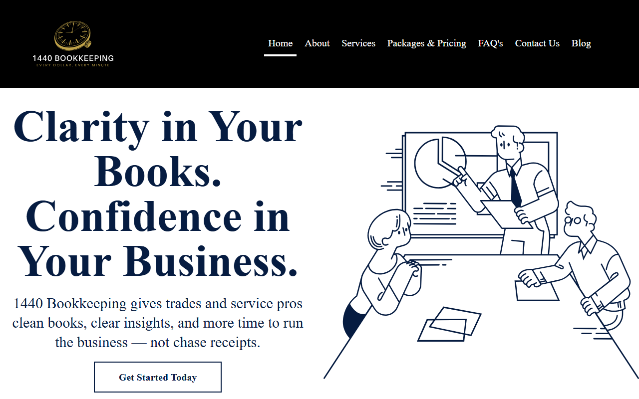 1440bookkeeping.com screenshot