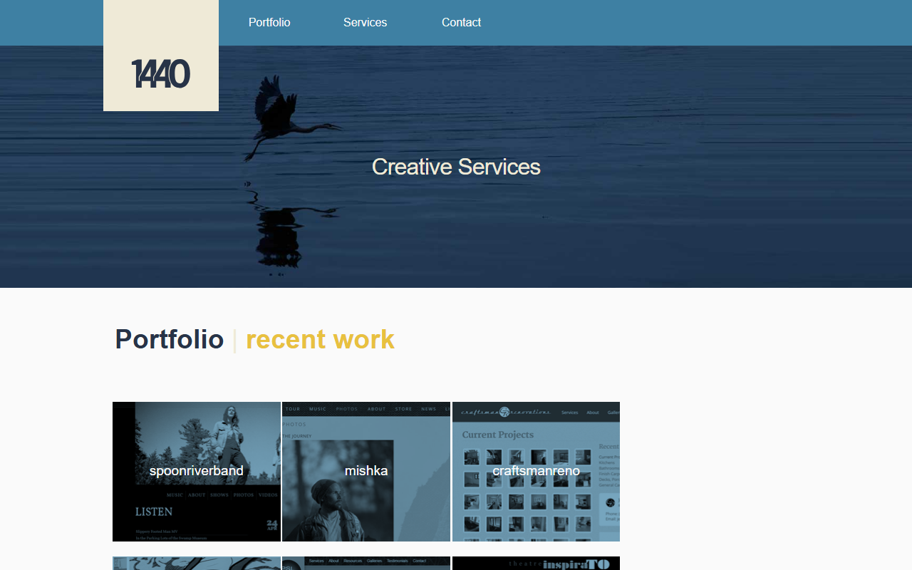 1440creative.com screenshot