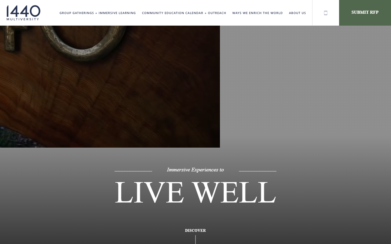 1440institute.com screenshot