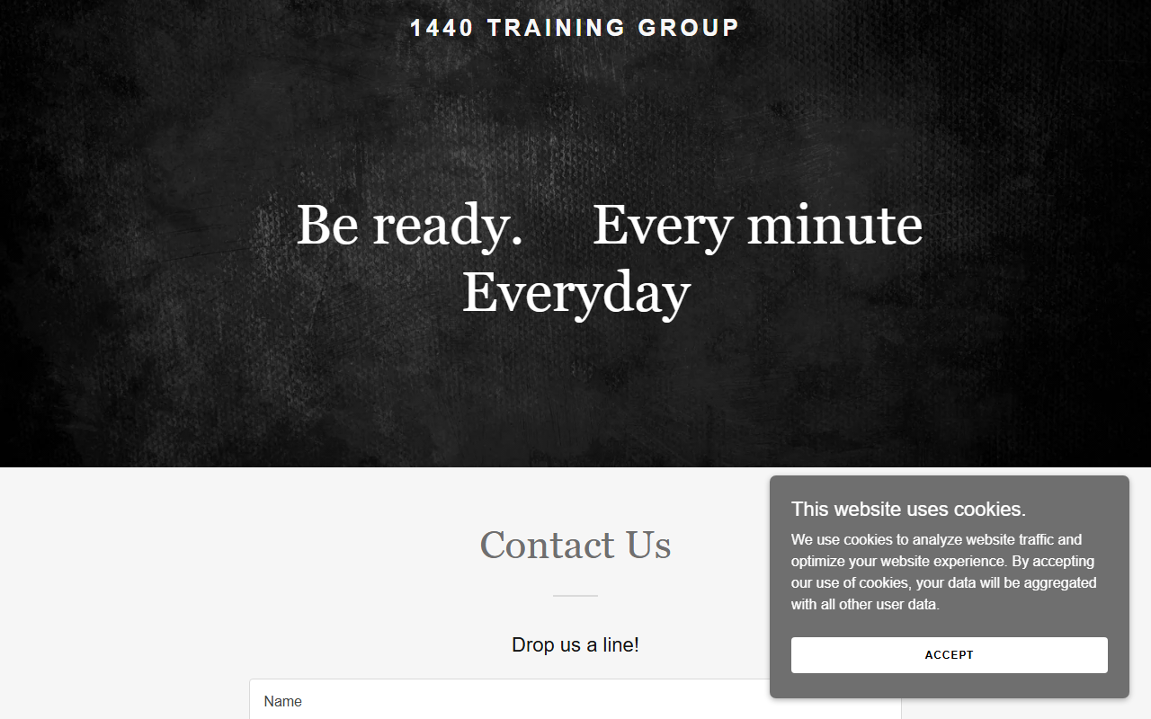 1440training.com screenshot