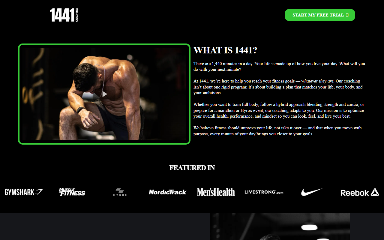 1441coaching.com screenshot
