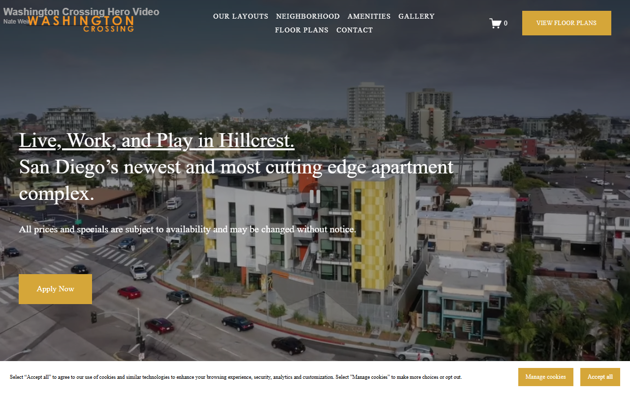 1445washington.com screenshot