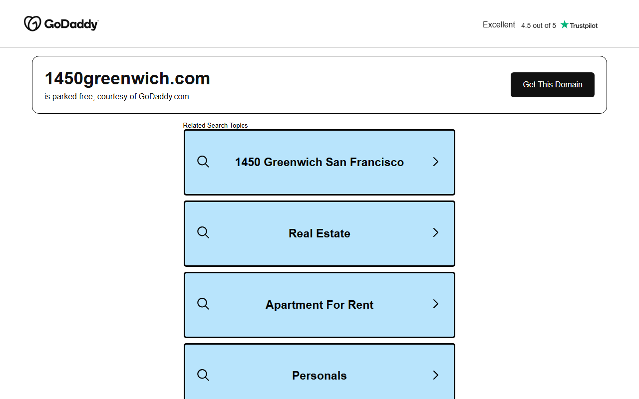 1450greenwich.com screenshot