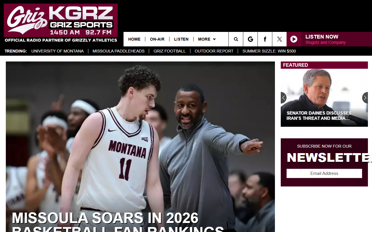 1450grizsports.com screenshot