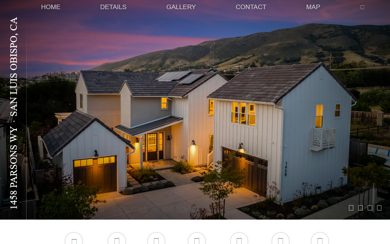1458parsons.com screenshot