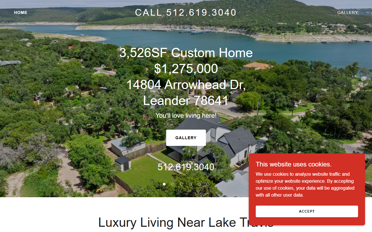 14804arrowhead.com screenshot