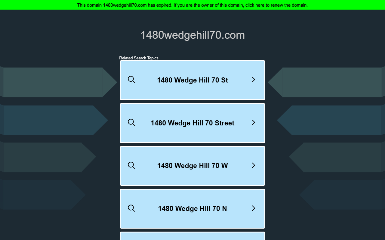 1480wedgehill70.com screenshot