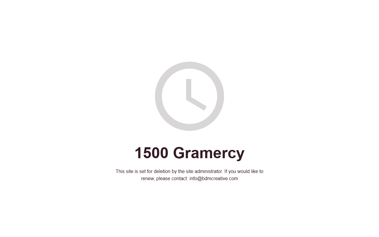 1500gramercy.com screenshot
