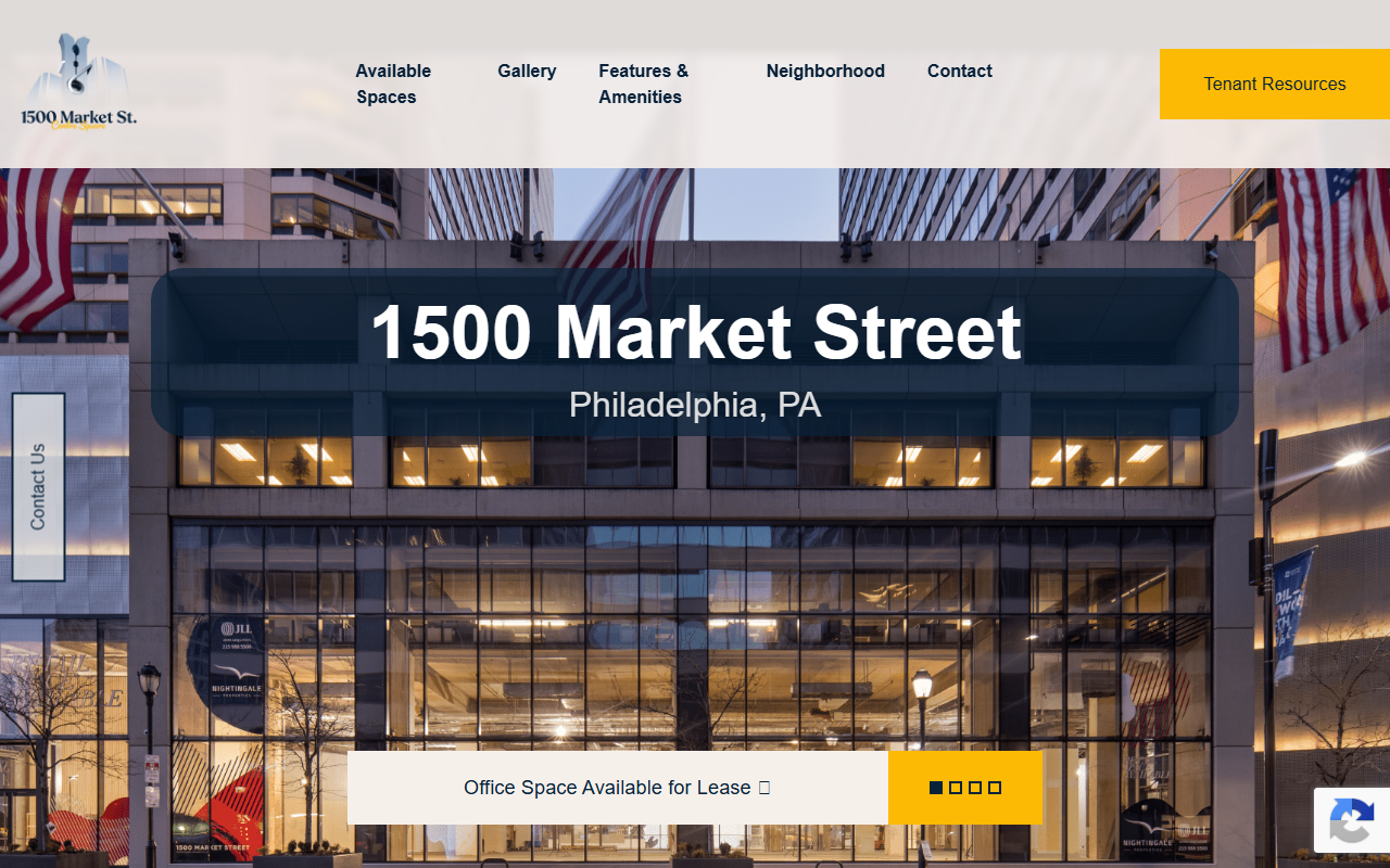 1500marketstreet.com screenshot