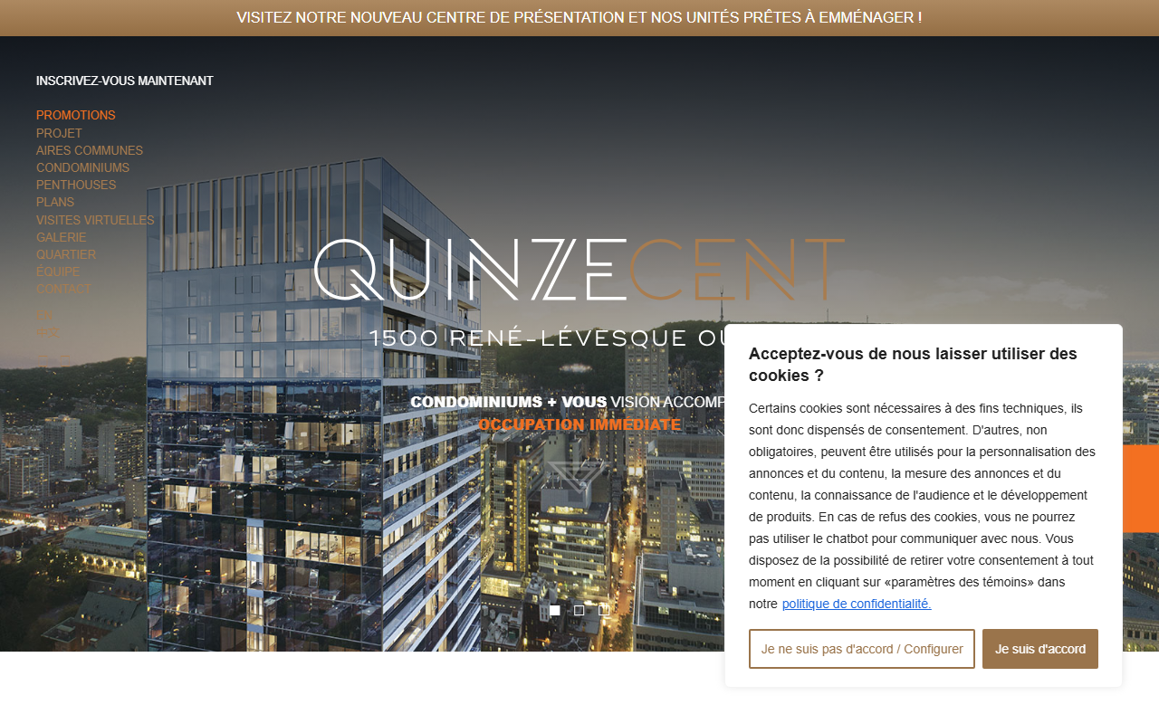 1500montreal.com screenshot